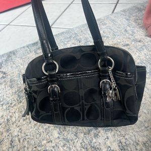 Coach Signature Monogram Purse